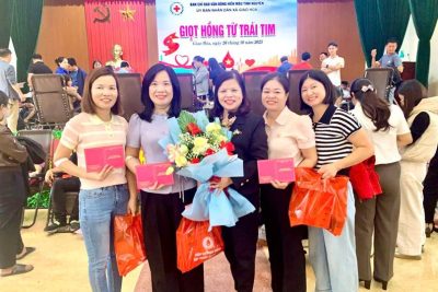 Trường Tiểu học Giao Thanh tích cực tham gia hiến máu tình nguyện năm 2025