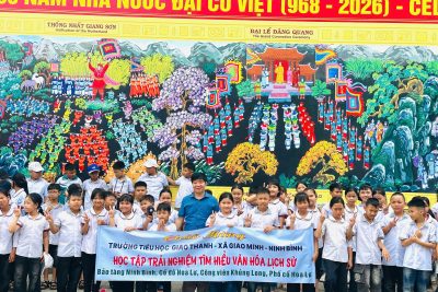 HỌC TẬP, TRẢI NGHIỆM THỰC TẾ  CỦA THẦY VÀ TRÒ TRƯỜNG TIỂU HỌC GIAO THANH